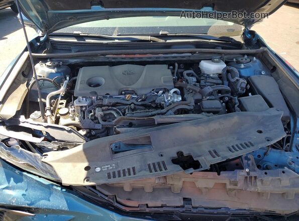 4T1DAACK3SU519293 2025 TOYOTA CAMRY Blue Rear interior view