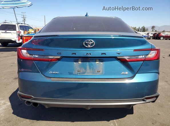 4T1DAACK3SU519293 2025 TOYOTA CAMRY Blue Rear view