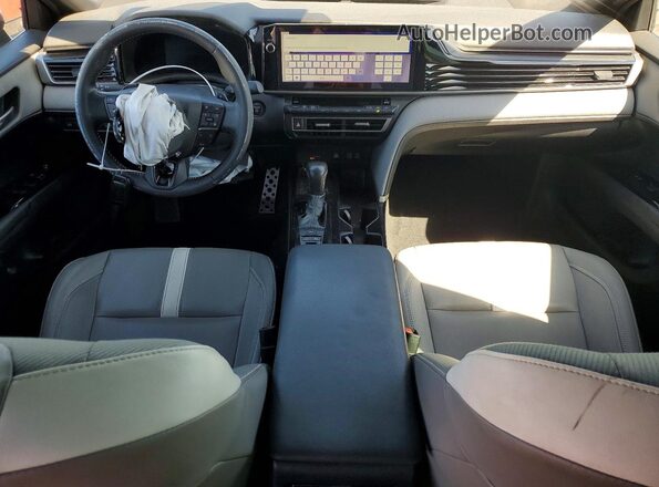 4T1DAACK3SU519293 2025 TOYOTA CAMRY Blue Dashboard view