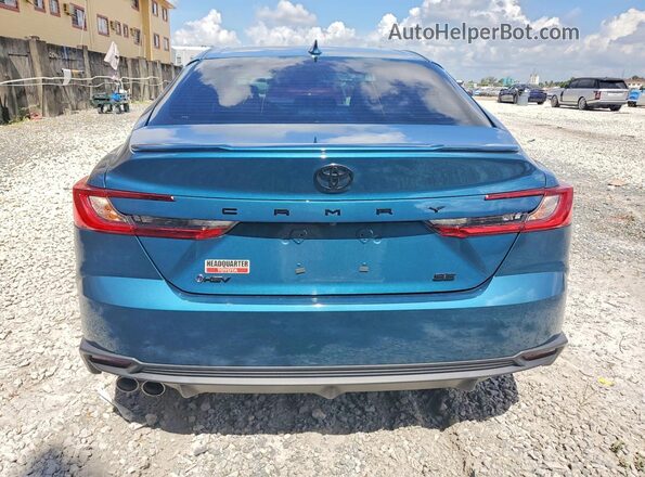 4T1DAACK3SU528897 2025 TOYOTA CAMRY Green Widok z tyłu