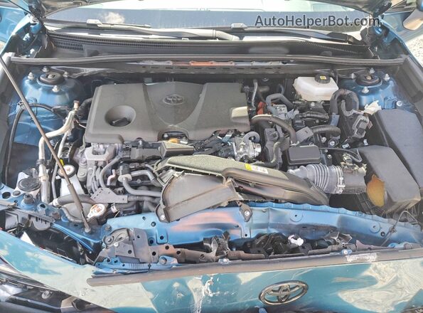 4T1DAACK3SU528897 2025 TOYOTA CAMRY Green Widok wnętrza z tyłu