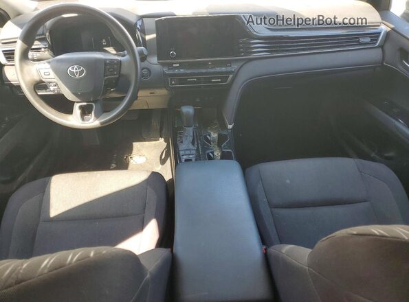 4T1DAACK3SU539964 2025 TOYOTA CAMRY White Вид панелі приладів