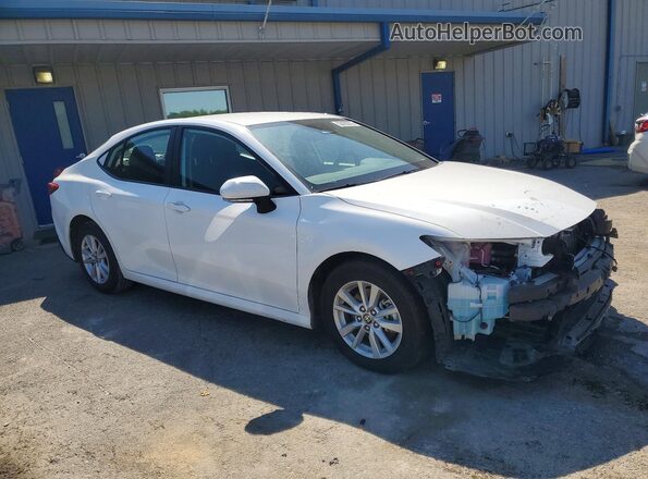 4T1DAACK3SU539964 2025 TOYOTA CAMRY White Передня права чверть