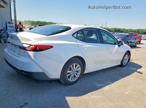 4T1DAACK3SU539964 2025 TOYOTA CAMRY White Задня права чверть
