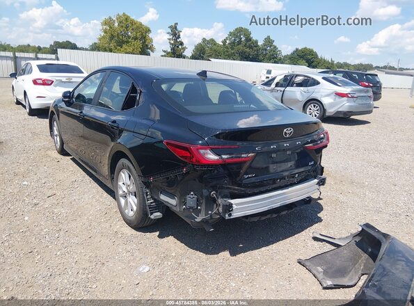 4T1DAACK3SU559051 2025 TOYOTA CAMRY Black Задня ліва чверть