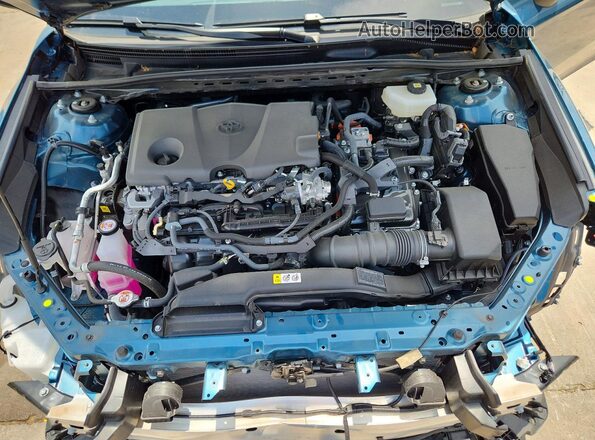 4T1DAACK3SU623640 2025 TOYOTA CAMRY Blue Սալոնի հետևի տեսք
