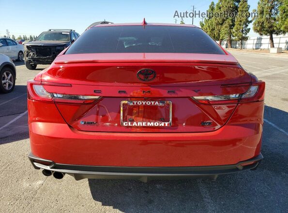 4T1DAACK3TU274139 2026 TOYOTA CAMRY Red Vista trasera