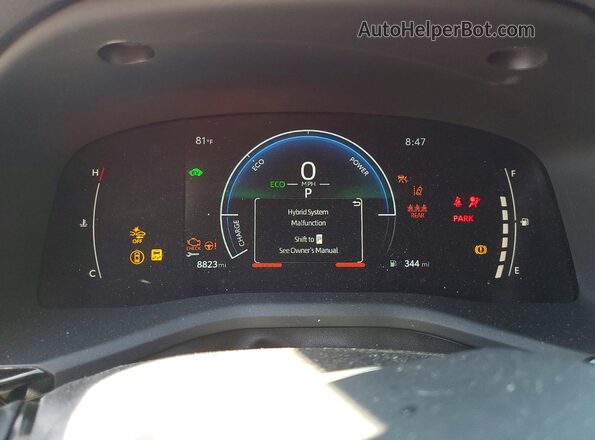 4T1DAACK3TU274139 2026 TOYOTA CAMRY Red Vista del cuadro de instrumentos