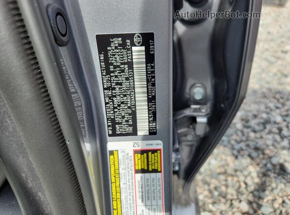 4T1DAACK3TU665131 2026 TOYOTA CAMRY Silver Вид підкапотного простору