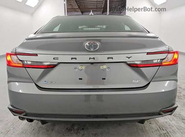 4T1DAACK3TU682463 2026 TOYOTA CAMRY Gray Rear view