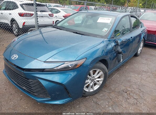 4T1DAACK3TU707197 2026 TOYOTA CAMRY Синий Передняя левая четверть
