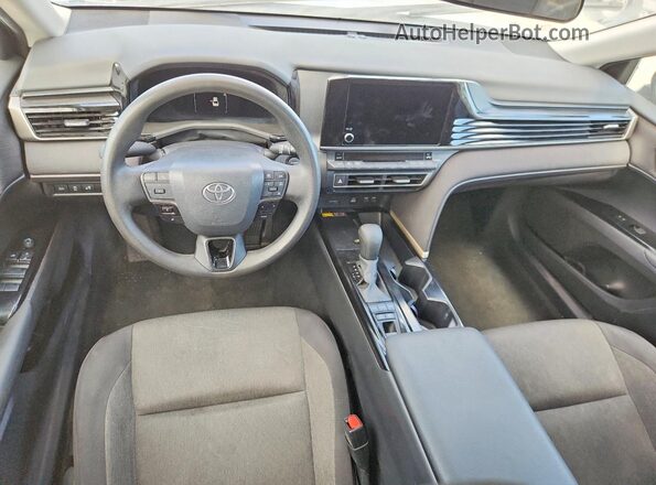 4T1DAACK4SU008367 2025 TOYOTA CAMRY Silver Սարքավորումների վահանակի տեսք