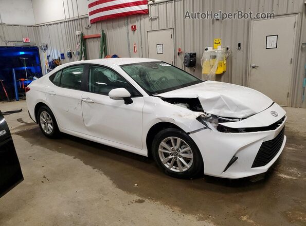 4T1DAACK4SU025704 2025 TOYOTA CAMRY White წინა მარჯვენა