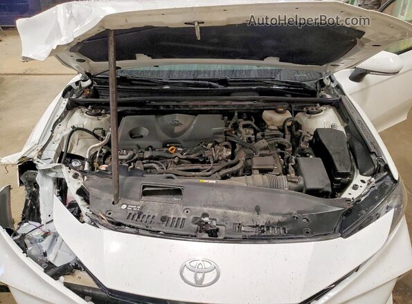 4T1DAACK4SU025704 2025 TOYOTA CAMRY White უკანა სალონის ხედი