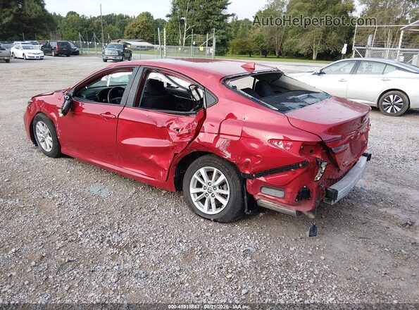 4T1DAACK4SU042163 2025 TOYOTA CAMRY Red Trasero izquierdo