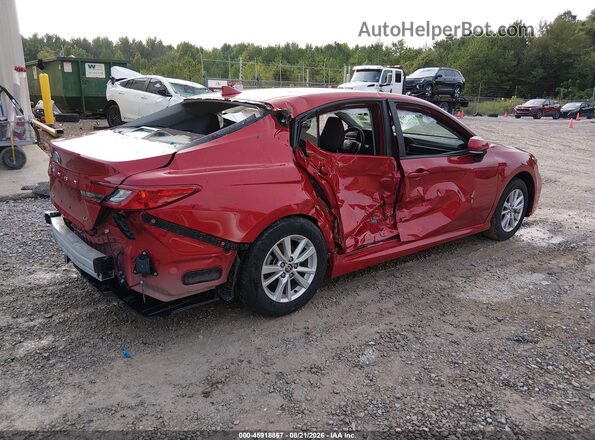 4T1DAACK4SU042163 2025 TOYOTA CAMRY Red Trasero derecho