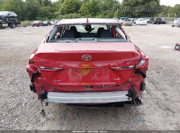 4T1DAACK4SU042163 2025 TOYOTA CAMRY Red 