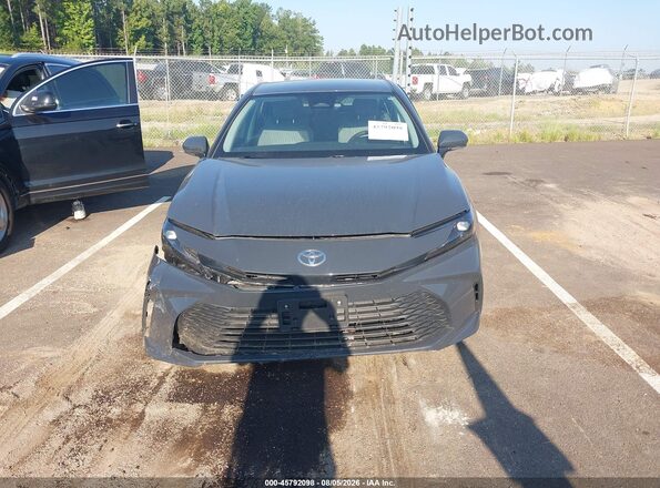 4T1DAACK4SU115855 2025 TOYOTA CAMRY Gray Dashboard view