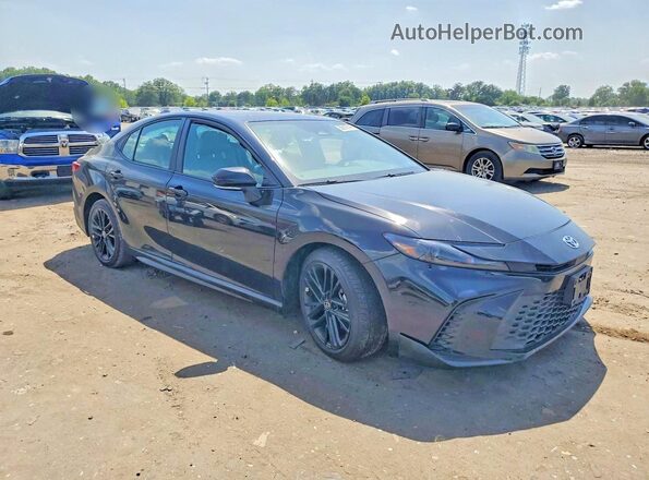 4T1DAACK4SU121624 2025 TOYOTA CAMRY Черный Передняя правая четверть