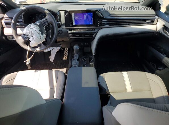 4T1DAACK4SU121624 2025 TOYOTA CAMRY Черный Вид панели приборов