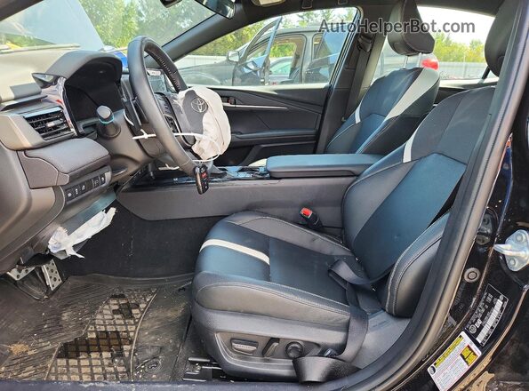 4T1DAACK4SU167549 2025 TOYOTA CAMRY Черный Вид салона спереди