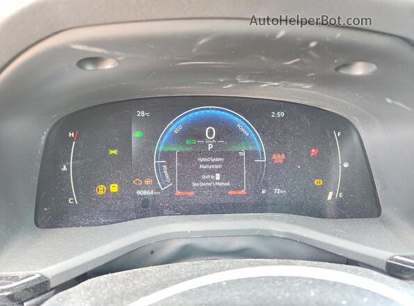 4T1DAACK4SU167549 2025 TOYOTA CAMRY Черный Вид щитка приборов