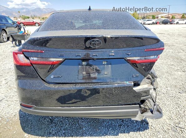 4T1DAACK4SU193116 2025 TOYOTA CAMRY Black უკანა ხედი