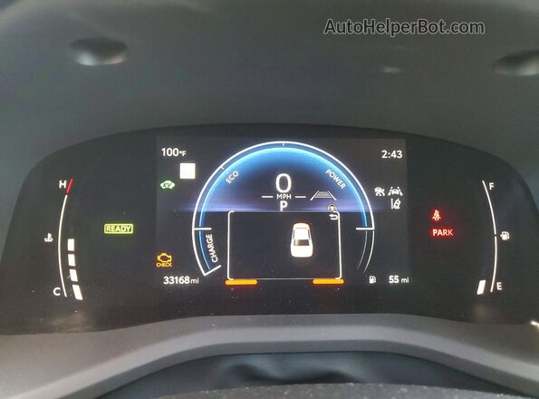 4T1DAACK4SU193116 2025 TOYOTA CAMRY Black ხელსაწყოთა პანელის ხედი