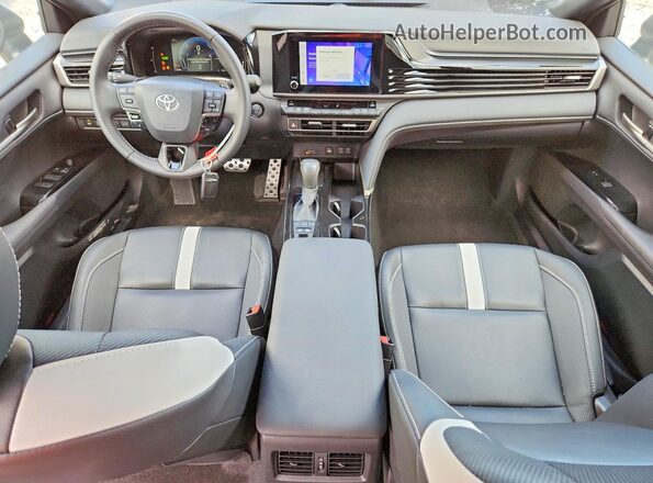 4T1DAACK4SU538502 2025 TOYOTA CAMRY Gray წინა პანელის ხედი