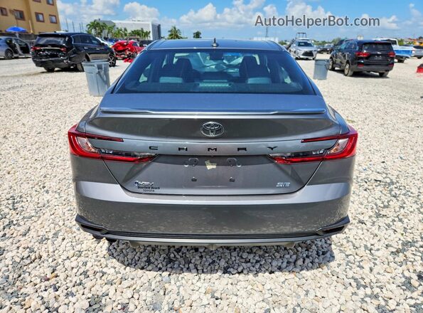 4T1DAACK4SU538502 2025 TOYOTA CAMRY Gray უკანა ხედი