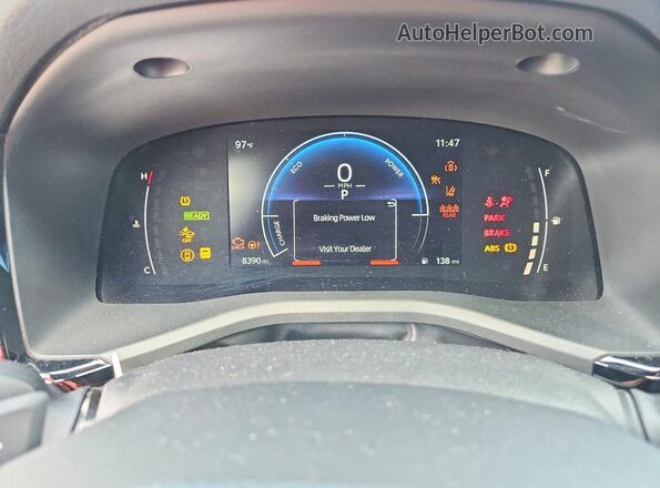 4T1DAACK4SU538502 2025 TOYOTA CAMRY Gray ხელსაწყოთა პანელის ხედი