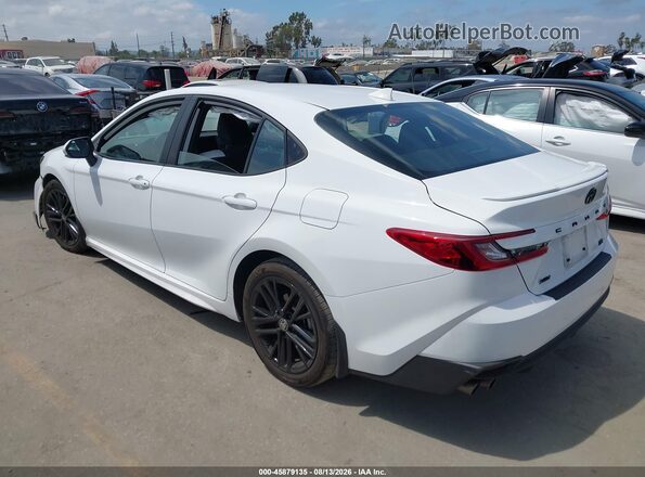 4T1DAACK4SU569880 2025 TOYOTA CAMRY White უკანა მარცხენა