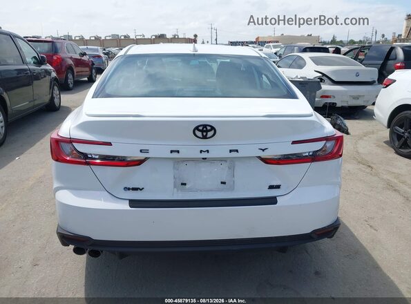 4T1DAACK4SU569880 2025 TOYOTA CAMRY White 