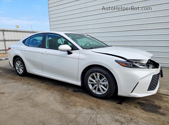 4T1DAACK4SU576473 2025 TOYOTA CAMRY White Przód prawy
