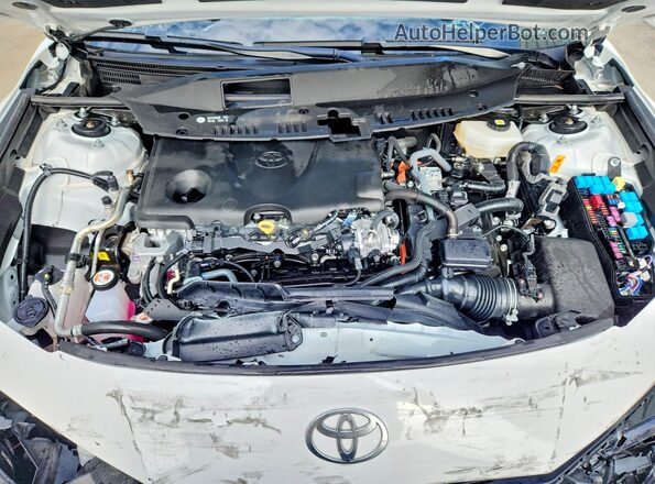 4T1DAACK4SU576473 2025 TOYOTA CAMRY White Widok wnętrza z tyłu