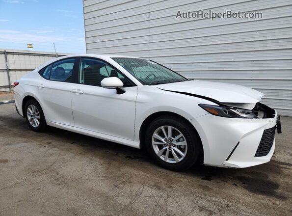 4T1DAACK4SU576473 2025 TOYOTA CAMRY White 