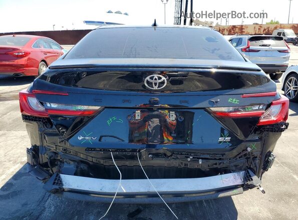 4T1DAACK4SU580815 2025 TOYOTA CAMRY Black უკანა ხედი
