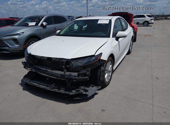 4T1DAACK4SU589739 2025 TOYOTA CAMRY White Front left