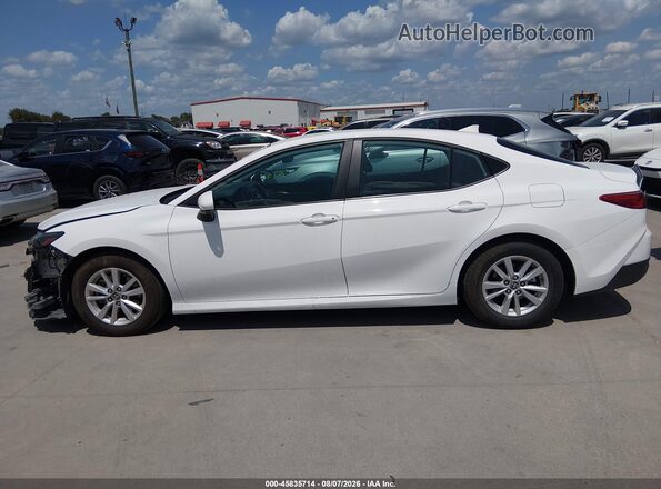 4T1DAACK4SU589739 2025 TOYOTA CAMRY White 