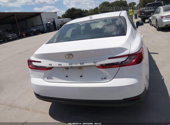 4T1DAACK4SU589739 2025 TOYOTA CAMRY White 