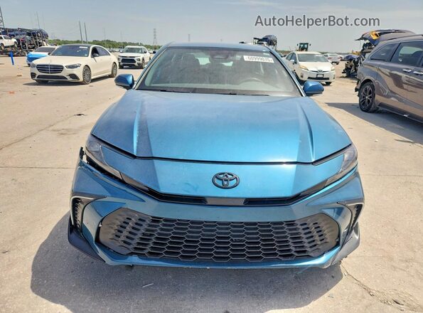 4T1DAACK4SU610606 2025 TOYOTA CAMRY Turquoise Вид спереду
