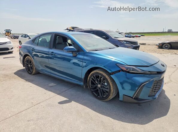 4T1DAACK4SU610606 2025 TOYOTA CAMRY Turquoise Передня права чверть