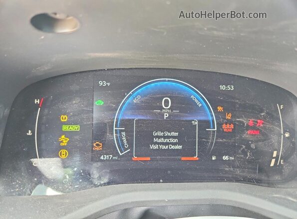 4T1DAACK4TU237794 2026 TOYOTA CAMRY Silver Instrument cluster view