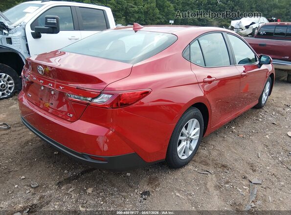 4T1DAACK4TU259567 2026 TOYOTA CAMRY Red Trasero derecho