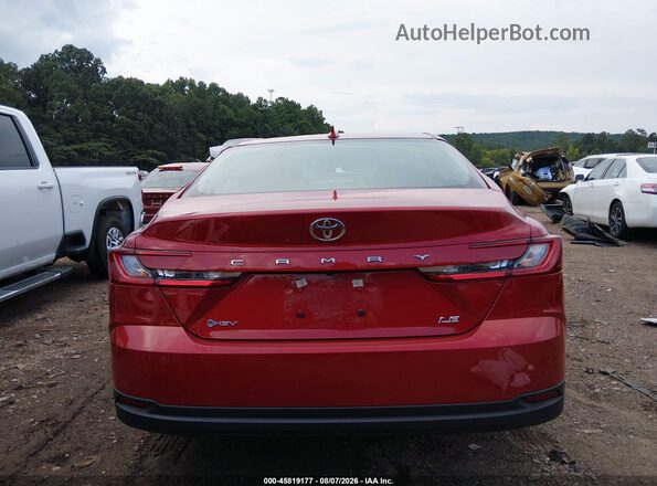 4T1DAACK4TU259567 2026 TOYOTA CAMRY Red 