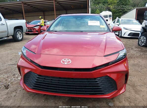4T1DAACK4TU259567 2026 TOYOTA CAMRY Red Vista del cuadro de instrumentos