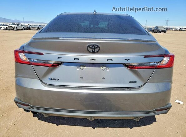 4T1DAACK4TU658284 2026 TOYOTA CAMRY Gray Հետևի տեսք