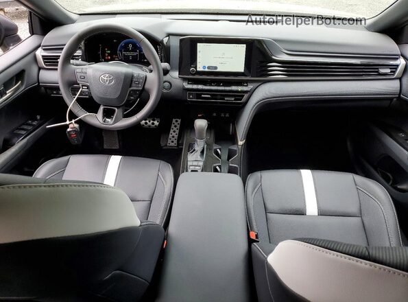 4T1DAACK4TU715888 2026 TOYOTA CAMRY Black Առջևի վահանակի տեսք