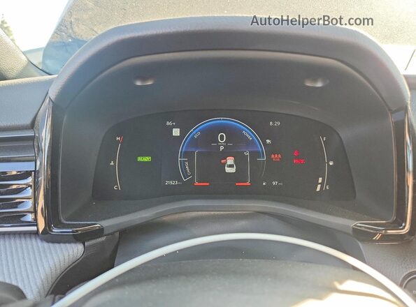 4T1DAACK4TU730665 2026 TOYOTA CAMRY Black Widok zestawu wskaźników