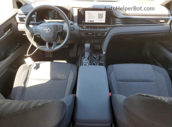4T1DAACK4TU741780 2026 TOYOTA CAMRY White Dashboard view